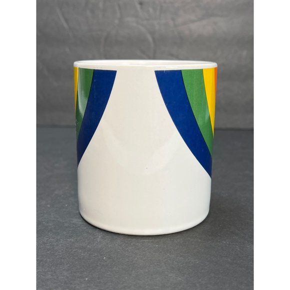 Rainbow Mug Coffee Tea Vintage FTD Pride LGBTQIA - Picture 2 of 7
